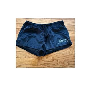 Juicy couture black sleep shirts medium